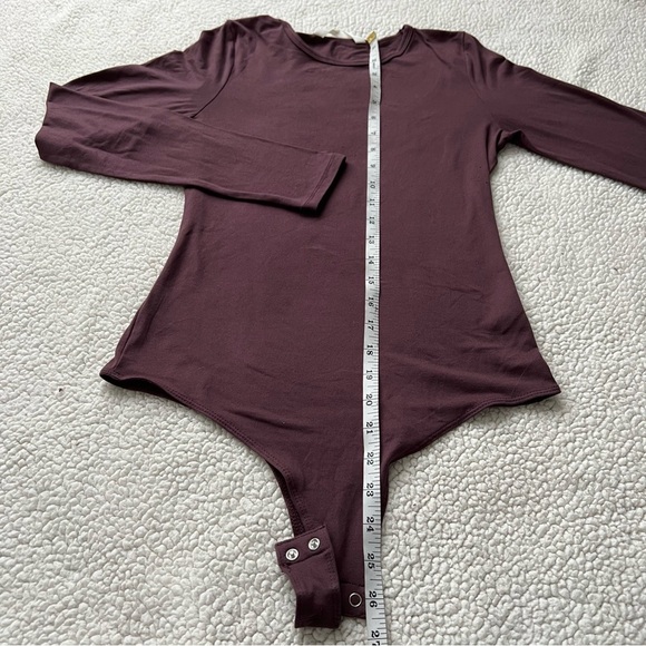 Bluenotes Purple Long Sleeve Bodysuit - Picture 8 of 10